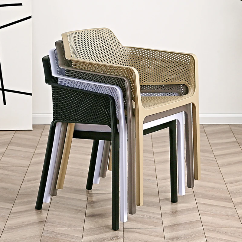 NordicPlasticChairsLivingRoomDesignerModernBalconyKitchenDiningChairsSalonBedroom