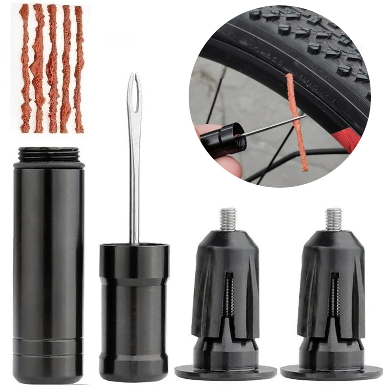 3X Tubeless Bike Tire Repair Kit for MTB and Road Bicycle Tires Fix A