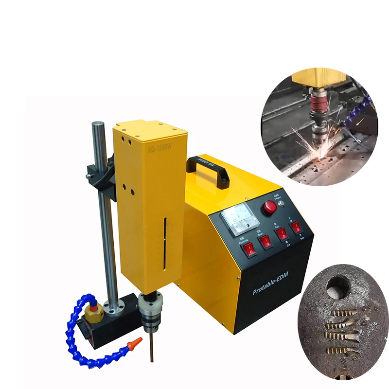 

High Frequency EDM Tapping Machine 220V Portable Tapping Machine Electric Pulse Piercing Machine