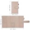 Moterm Trifold Planner Cover for Hobonichi Weeks/ Weeks Mega Notebook Pebbled Grain Leather Organizer Agenda Diary Journal 2