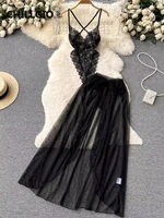 CHILLGIO Women Sexy Lace Transparent Bodysuits Hotsweet Tight Catsuits Erotic Intimate Rompers Fashion Strappy Onesie Lingerie - Image 3