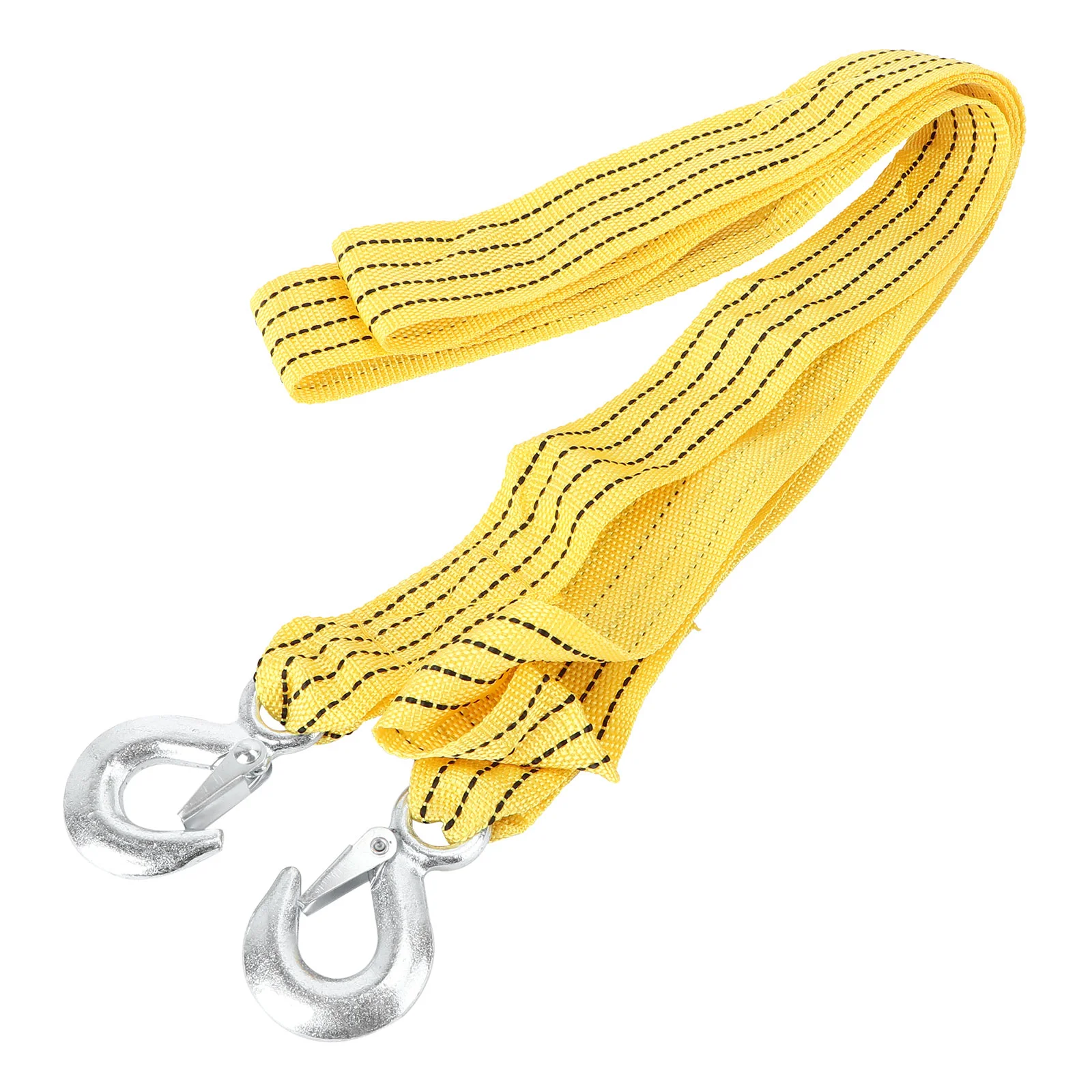 

1 Set Tow Strap Car Towing Rope Heavy Duty Rope Reflective Emergency Belt