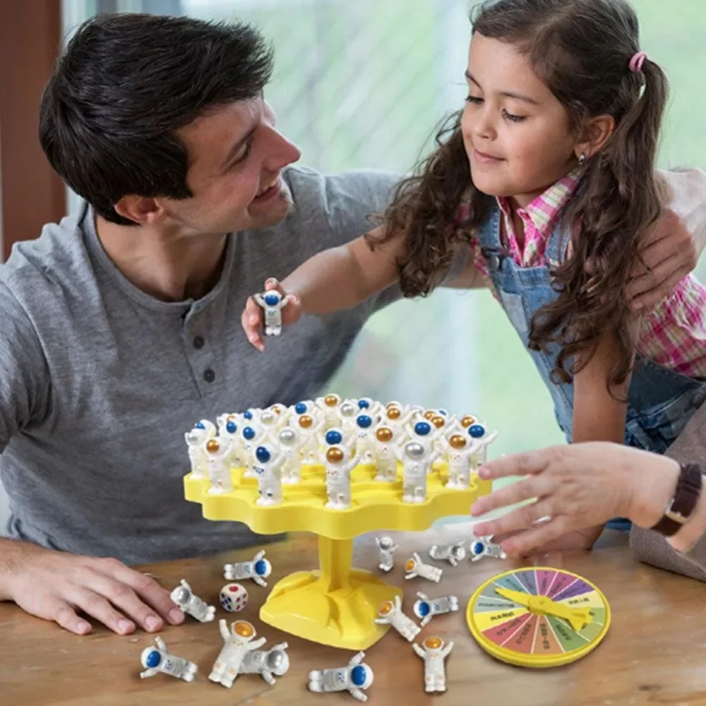 Balanced Astronaut Board Game Toys Children's Folding Stackable Balance  Tree Table Games Leisure Fun Puzzle Parent-child Toys - AliExpress