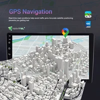 PodoNuremberg-Autoradio universel Android, 4 + 64 Go, 7 en effet/9 en effet/10.1 pouces, lecteur de limitation, WIFI, navigation GPS, Carplay, Android Auto, DSP 4