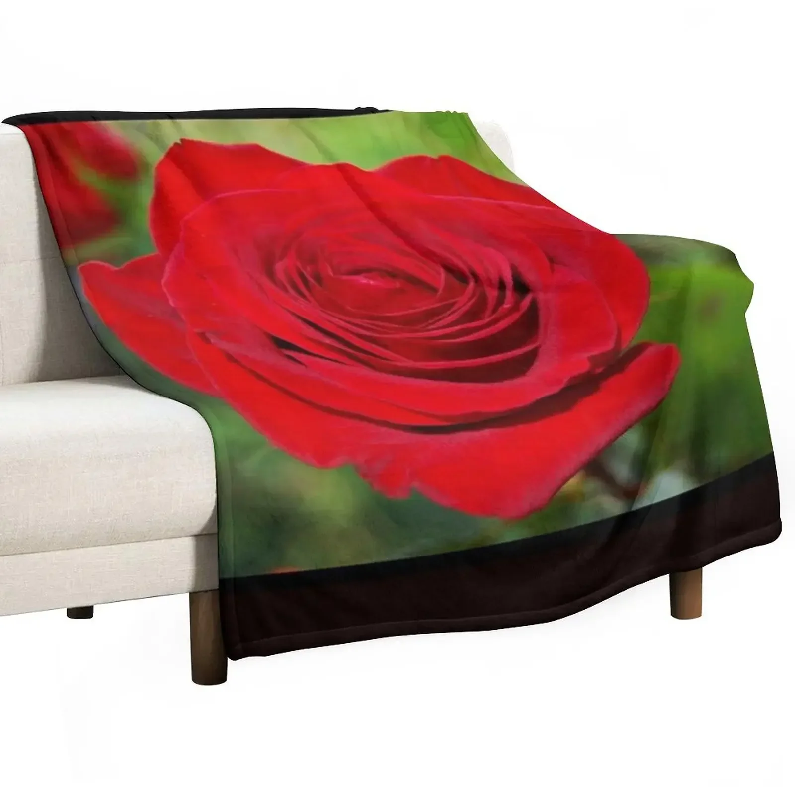 

Red rose Throw Blanket Sofas Large Sofa Quilt Blankets