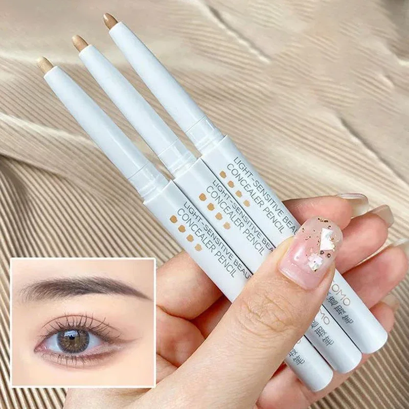 3 Color Light Concealer Pen Waterproof Eyebrow Silkworm Pencil Coverage Highlight Cream Long Lasting Tear ditch Acne Cosmetic liquid concealer makeup concealer waterproof concealer face concealer face concealer pen