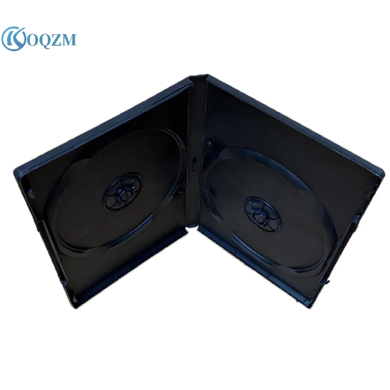 CD DVD Storage Case CD DVD Storage Bag DVD Box Empty CD Case PP Plastic CD Case Capacity 1-2 Discs 1Pcs