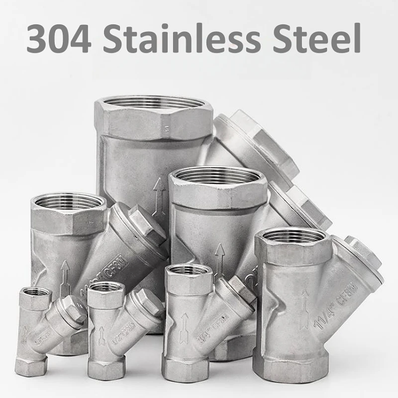 Filtro A Y In Acciaio Inox DN15 1/2" - Per Acqua, Gas E Vapore | Filtrazione Tubazioni, Facile Da Pulire - Foto 8