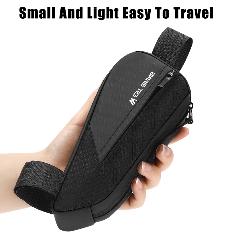 West Biking Cycling Bags 0.5L Portable 3D Shape Small Bike Storage Bag Lightweight Capacity Pocket Road Trip Riding Equipment