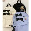 Miyagawa Japanese Ins Cute Girl Bow Backpack for Middle School Students High School Students High-capacity Backpacks 6