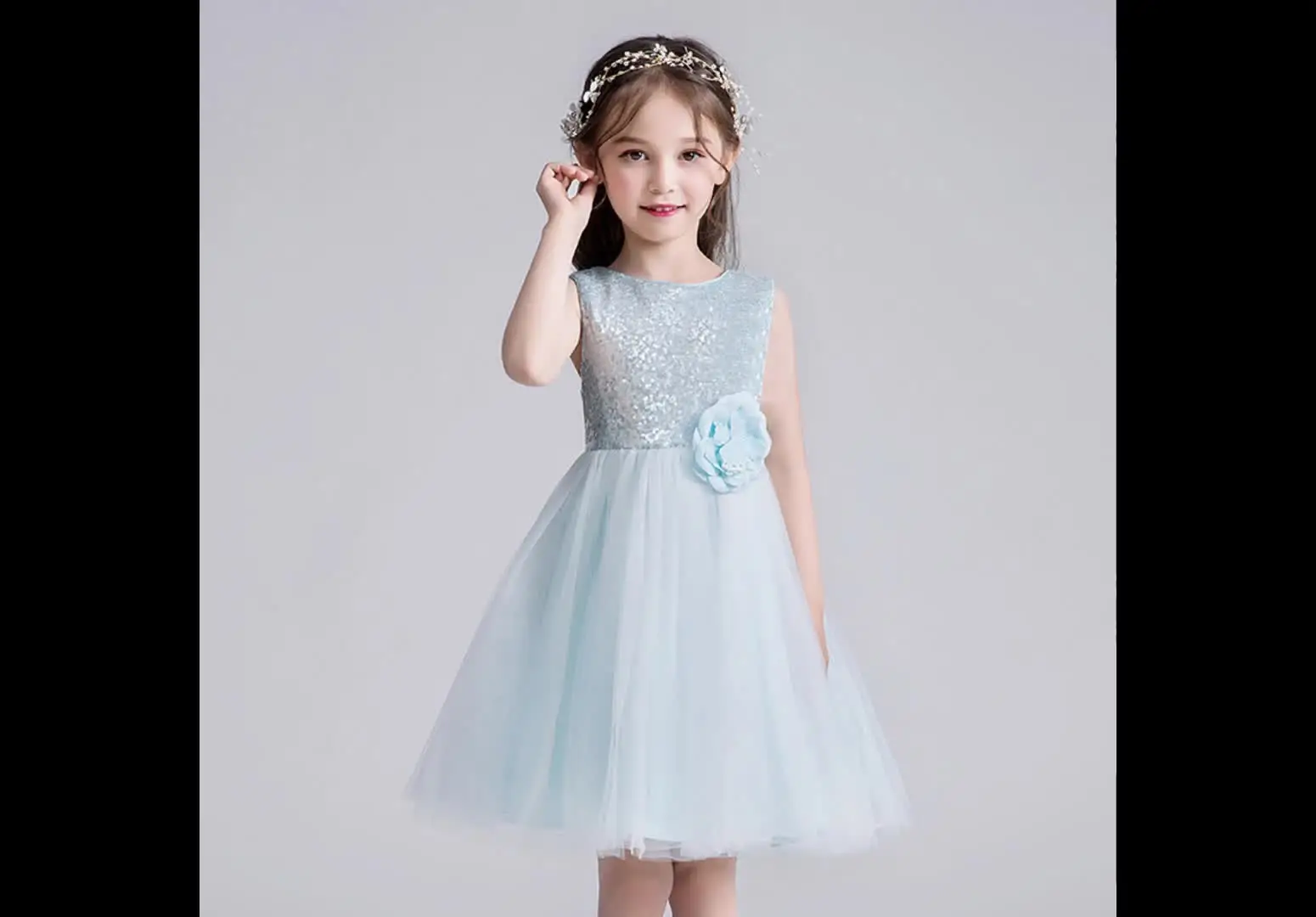 slim fit dress slacks 5th Grade Graduation Dress for Girls main image 1