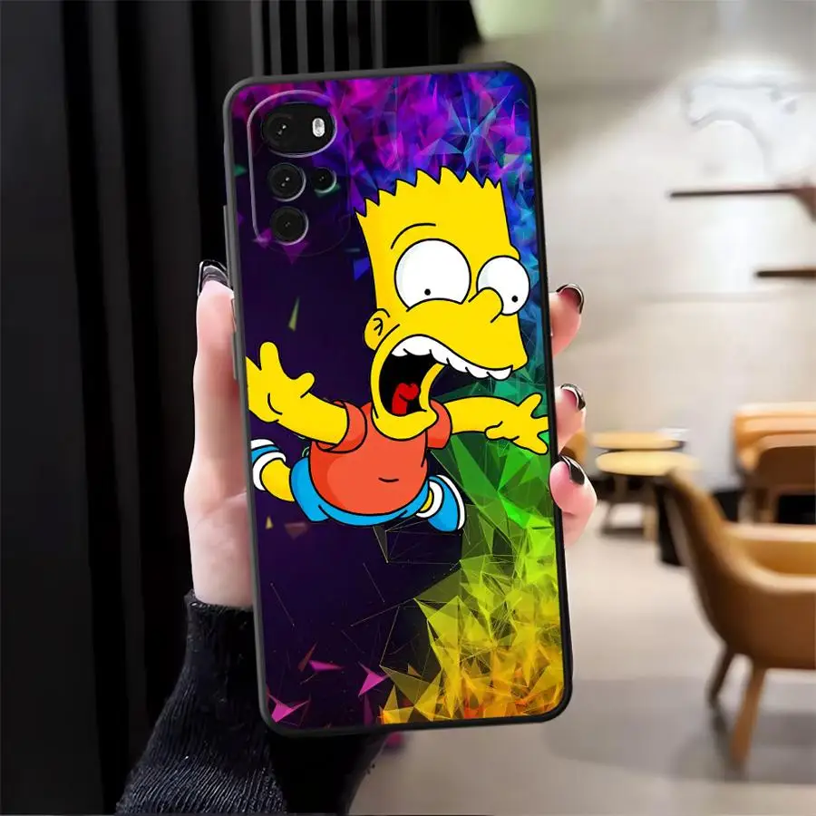 Black Soft Funny Homer Simpson Case - Playful Design and Durable Protection