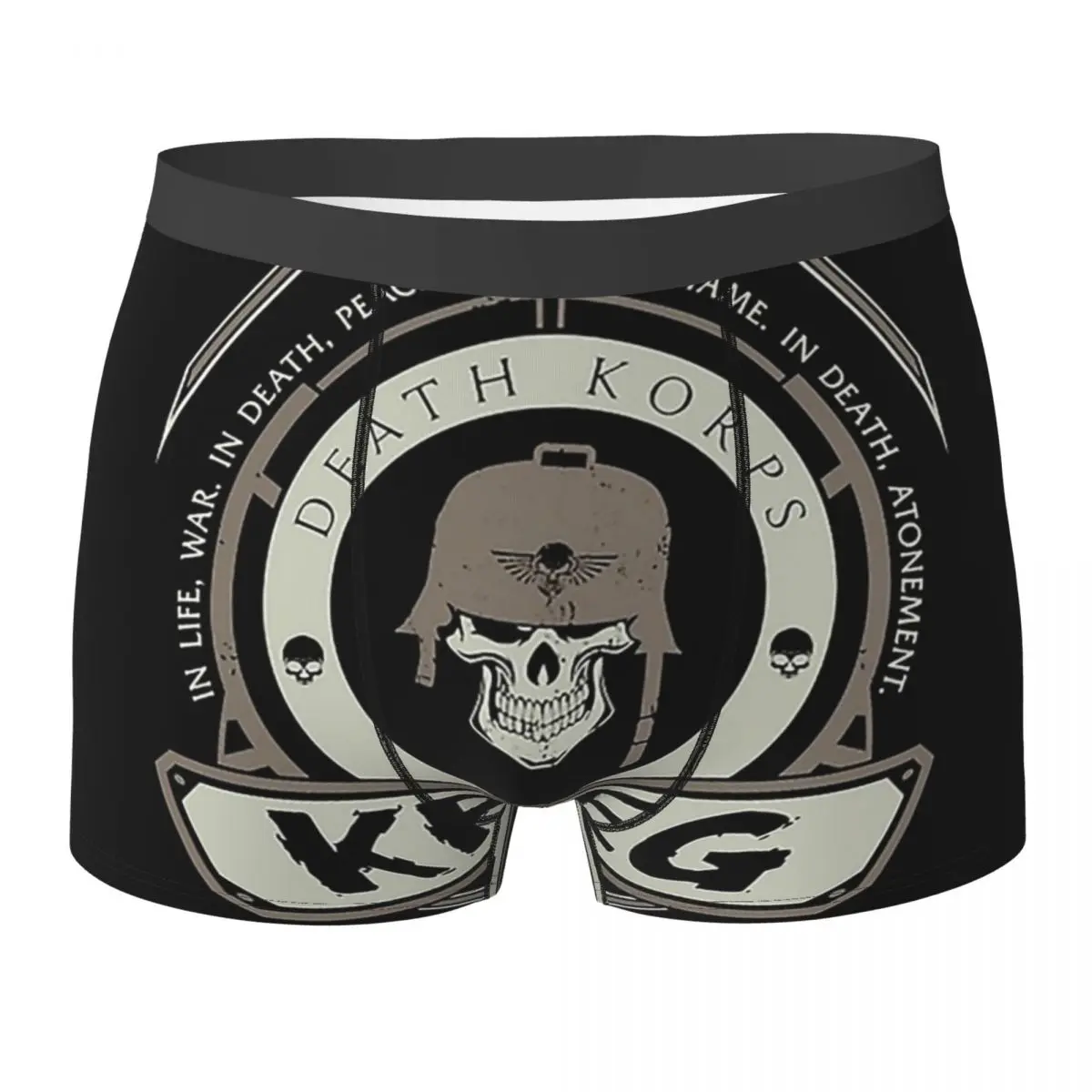 

Boxer Underpants KRIEG - LIMITED EDITION Panties Male Breathable Underwear Shorts for Homme Man Boyfriend Gift