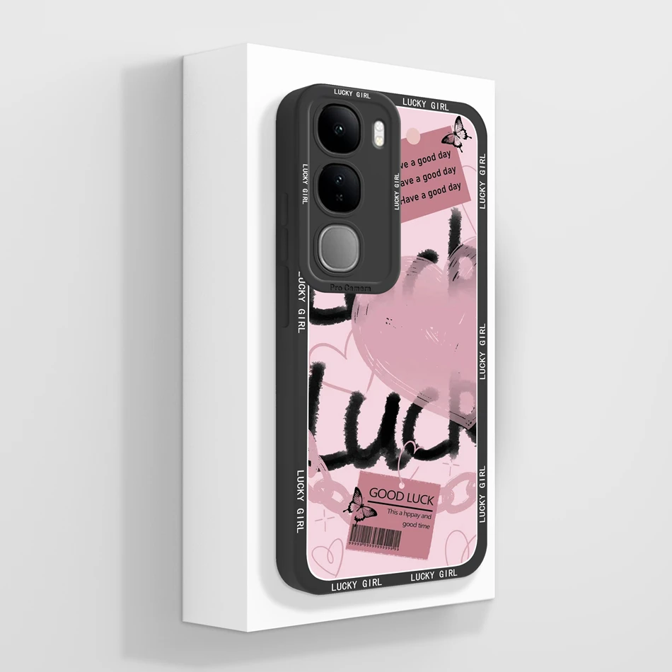 Fashionable Soft Liquid Silicone Phone Case, Compatible with Select Vivo Models, in Chic Back Cover Design