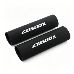 Enhanced Anti - Scratch Front Fork Shock Absorber Protection Covers for Motorbikes (For 500X)