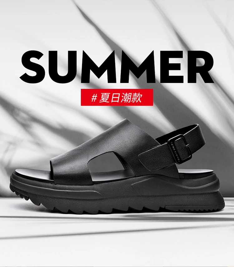 男性用ローマンサンダル,ドライビング,ハイ,ハイ,厚底,脱臭,滑り