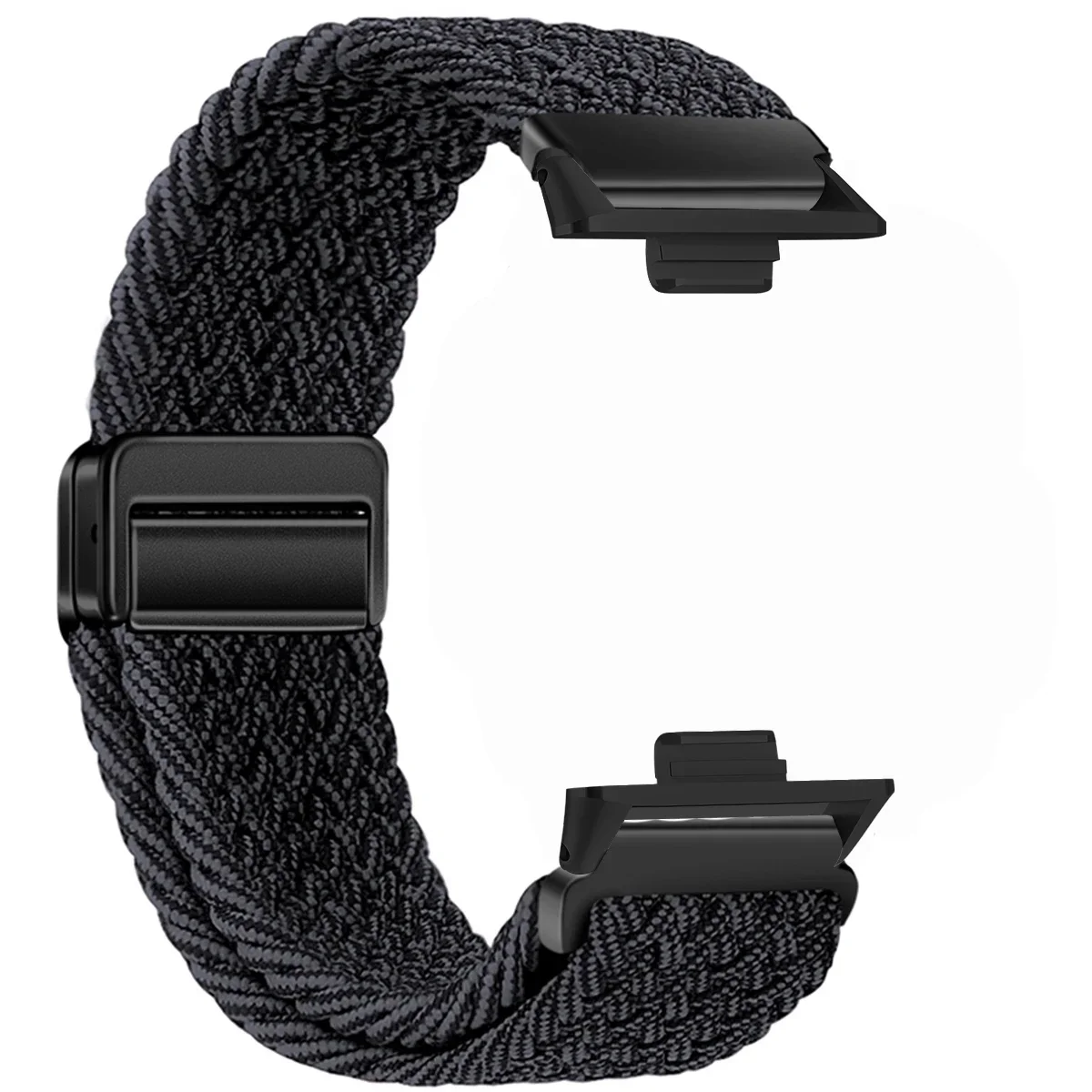 Nylon Braided Magnetic Buckle Strap - Breathable & Comfortable Replaceable Band
