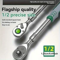Clé à cliquet rapide à 90 dents, clé à cliquet à douille télescopique adaptée aux automobiles, vélos et autres outils d'entretien 6