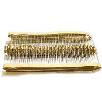 50PCS 1/2W Carbon Film Resistors 5% 1R-10M 1K 10K 4K7 100K 200K 560K 1M 3M3 Ohm Color Ring Resistance 10R 47R 100R 220R - Image 2