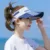 Big Brim Men Sun Hat Retractable Sun Visor Empty Top Cap Fashion Stripes Magic Tape Adjustable Outdoor Sport Hiking Fishing Hat 9