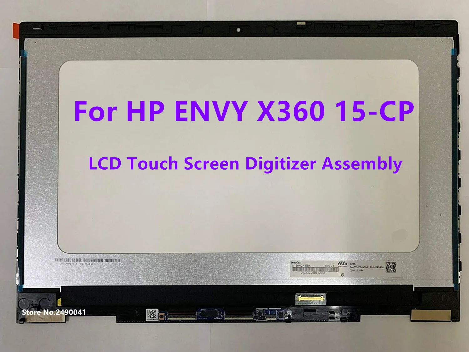 

15.6" LCD Touch Screen Digitizer Assembly For HP ENVY X360 15-CP 15-CP0010NR 15-CP0012AU 15Z-CP000 15M-CP0012DX FHD L23792-001