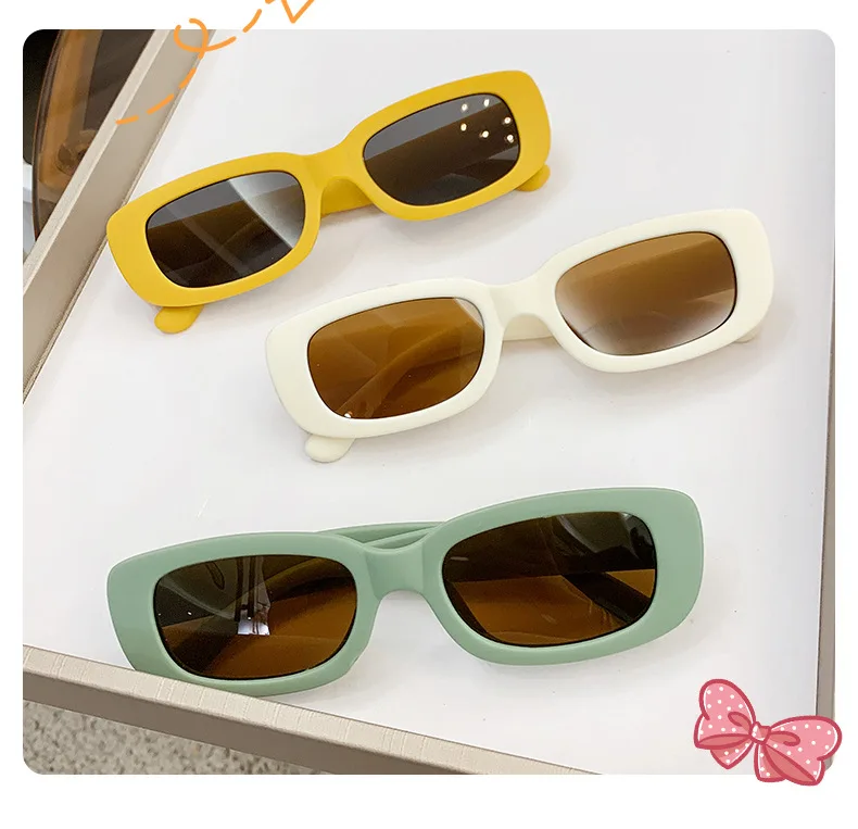 Girls Boys Cute Street Photography Sunglasses Outdoor Sun Protection Children Lovely Vintage Sunglasses Protection_voghion.com