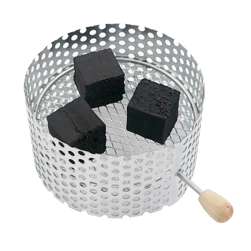 1PC Hookah Charcoal Holder Heat Chicha Aluminum Alloy Shisha For Hookah Bowls Cachimba Narguile Smoking Accessories 5