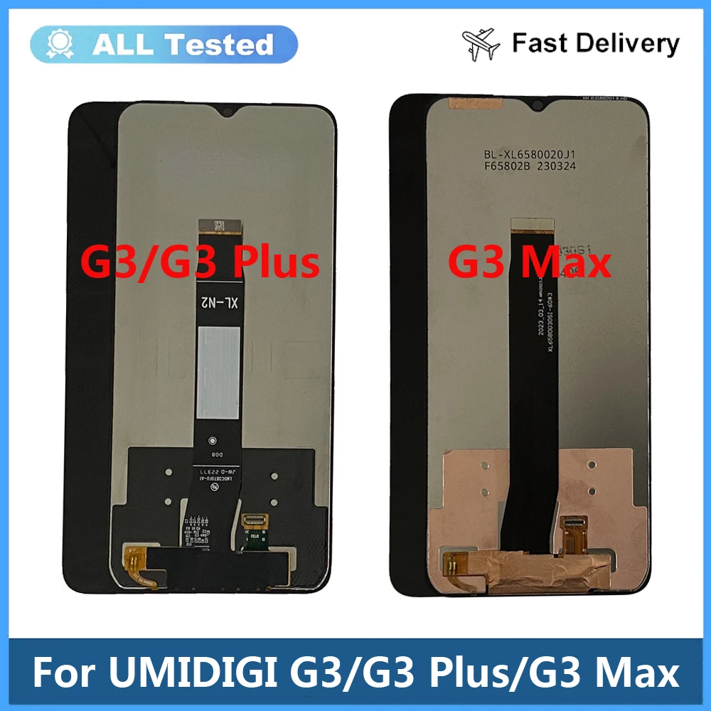 

6.52" Tested For UMIDIGI G3 G3 Plus LCD Display + Touch Screen Qulaity UMIDIGI G3 Max LCD Digitizer Sensor Screen+Tool