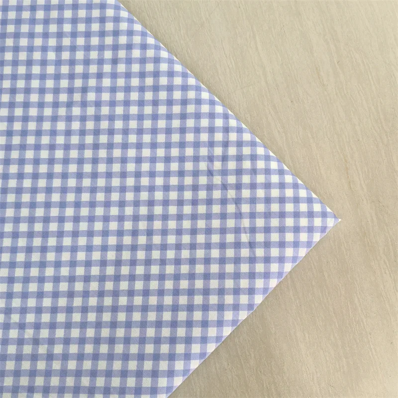 Premium Diagonal Grid Cotton Twill Fabric – Versatile for Bedding, Handmade Apparel & Accessories