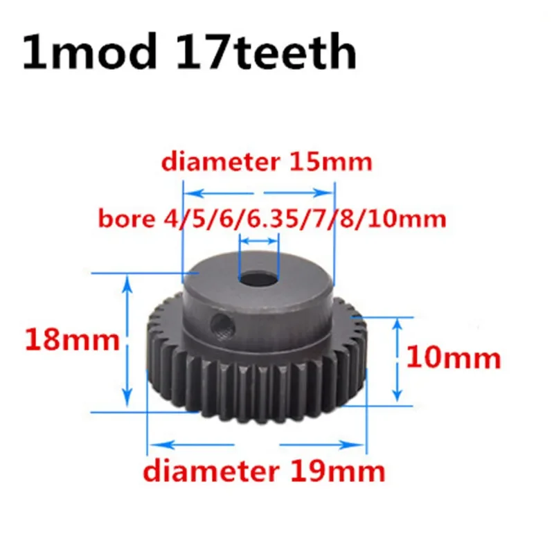 1Mod 1 Modulus Gear Rack Steel 10*10*500Mm Gear Rack Precision Straight  Teeth