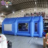 3.6X2.9X2.5 Meters Blue Inflatable Spray Paint Booth Tent For Outdoor 1