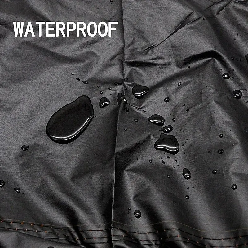 Black Boat Cover Anti-UV Waterproof Outdoor Protection Heavy Duty Marine Fishing Speedboat 190T Yacht 11-22FT fishing boat cover boat cover