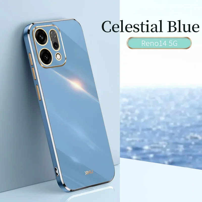 Luxury Plating Soft Silicone Camera Protective Back Cover