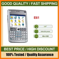 Original  E61 CellPhone Made in Finland Unlocked Support English Language Good Condition