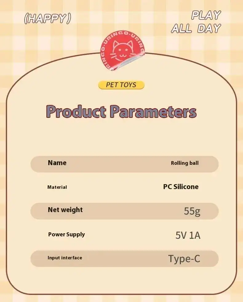 Ladeanzeigen für den Smartball (rote, blaue, grüne Lichter).