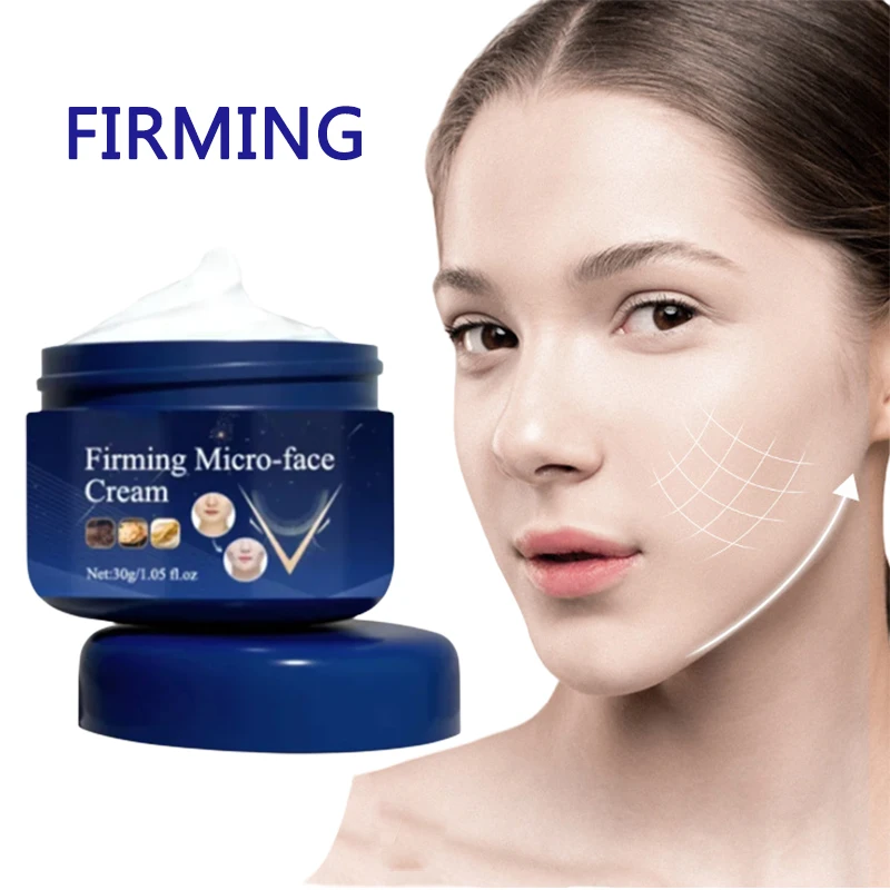 

V-Face Firming Cream Face Lifting Smooth Fine Lines Tighten The Chin Thin Face Anti Aging Brighten Moisturize Korean Skin Care