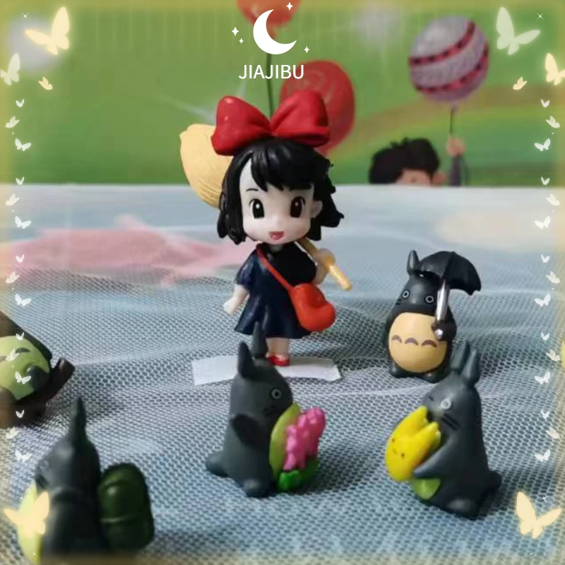 Estúdio Ghibli Preto Gato Jiji Ornamento Anime Kikis Serviço De Entrega  Kawaii Gato Quarto Decoração Acessórios Bonito Preto Gatos Presentes -  Estatuetas E Miniaturas - AliExpress