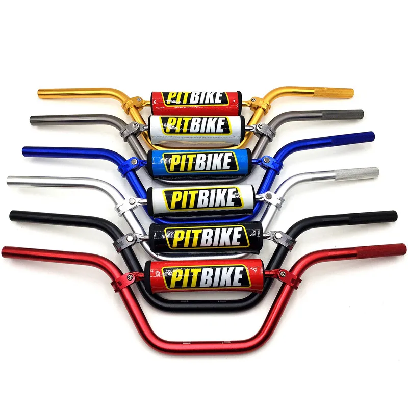 Manubrio Motocross In Alluminio - Con Montante 22mm, Lunghezza 860mm, Per Dirt Bike