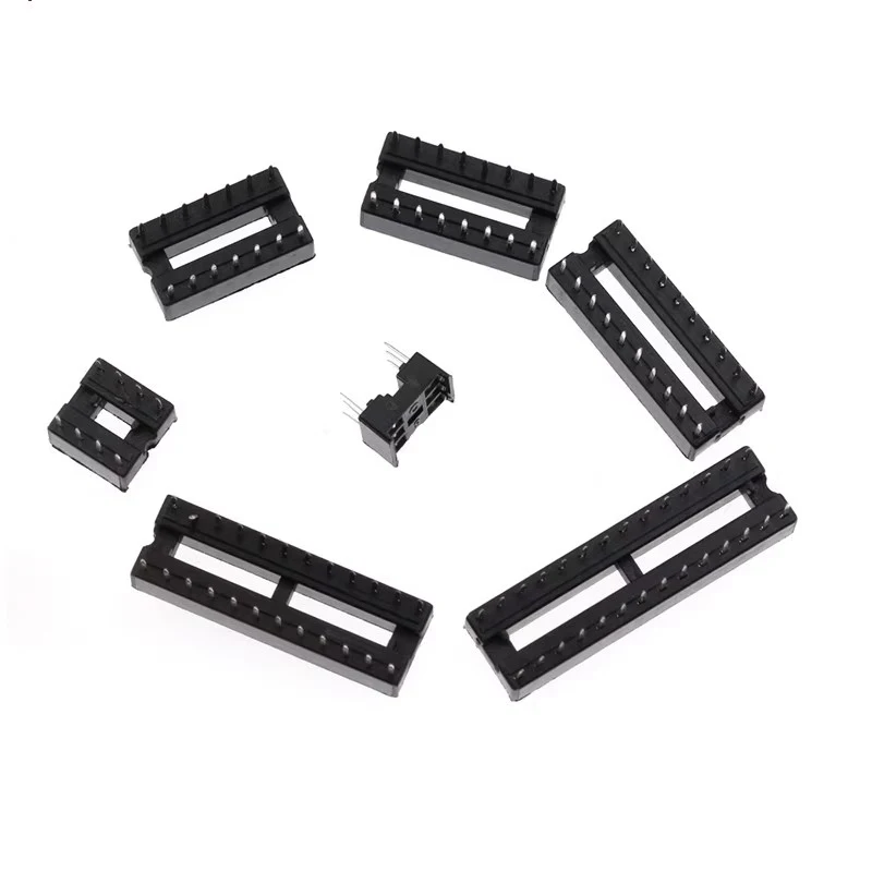 Set Adattatori IC Per Saldatura - 66 Pezzi Per Pin 6,8,14,16,18,20,24,28, Ideale Per DIY E Riparazioni PCB - Foto 12