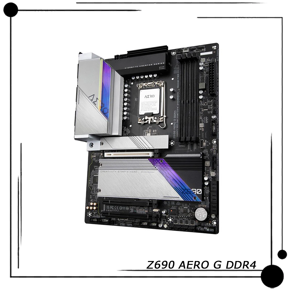 Per Gigabyte Lga1700 128Gb Atx Supporta 12Th Gen Core Pentium Gold Celeron Processori Scheda Madre Z690 Aero G Ddr4