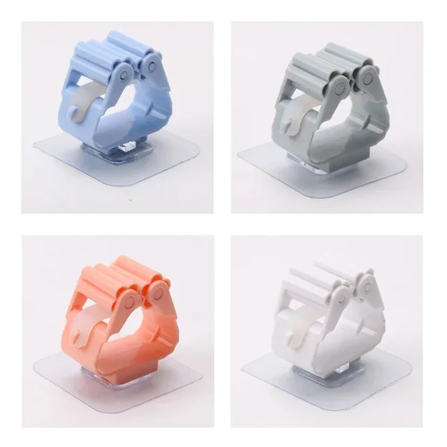 가정 청소를 더욱 편리하고 깔끔하게 만드는 벽걸이 걸레 정리함