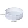 360 Degrees Rotating Plastic Storage Rack Bathroom Toiletries Storage Rack Kitchen Edibles Oil Seasoning Bottle Storage Tray 3