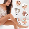 Electric Razors for Women 2 in 1 Bikini Trimmer Wet & Dry Use Electric Lady Shaver for  Private Area Easy to Clean Portable 3