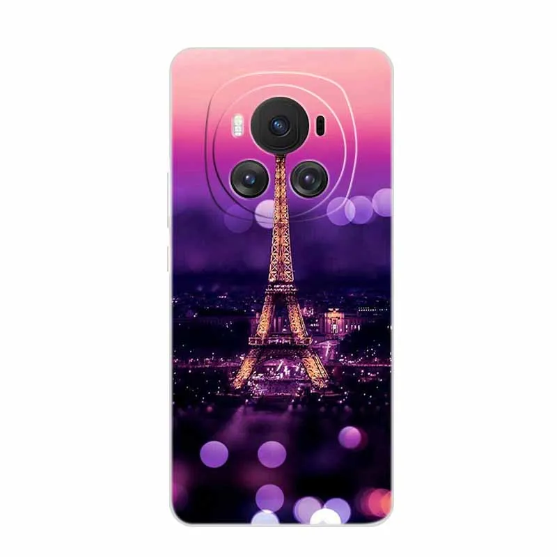 Fashionable Clear Animal Design Silicone Phone Case - Soft TPU Back Cover
