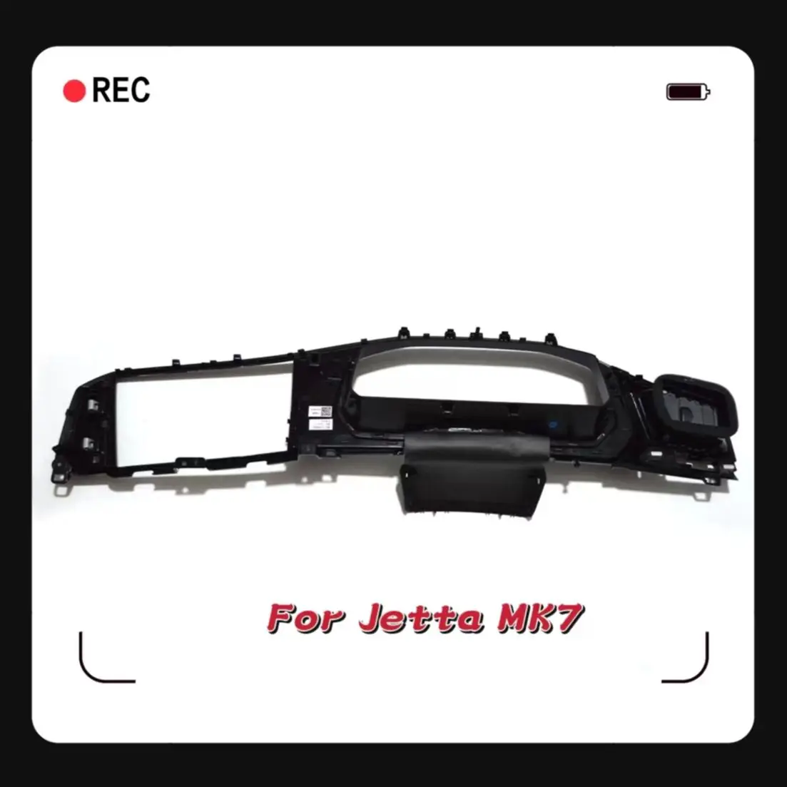 

For VW Jetta MK7 2019–2024 LCD Instrument Decoration Frame, Virtual Cockpit Decoration Frame 17G854523B 17G 854 523 B