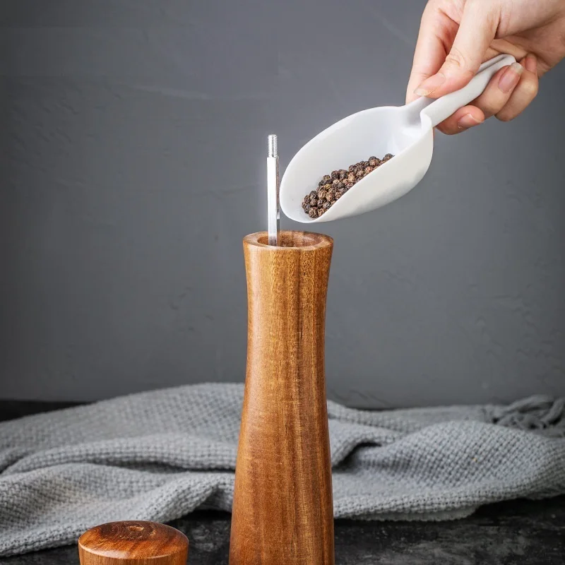 Nice Kitchen Pepper Grinder 6/8/10 Inch Ashimori Wood Salt Pepper Mill Table Grinder