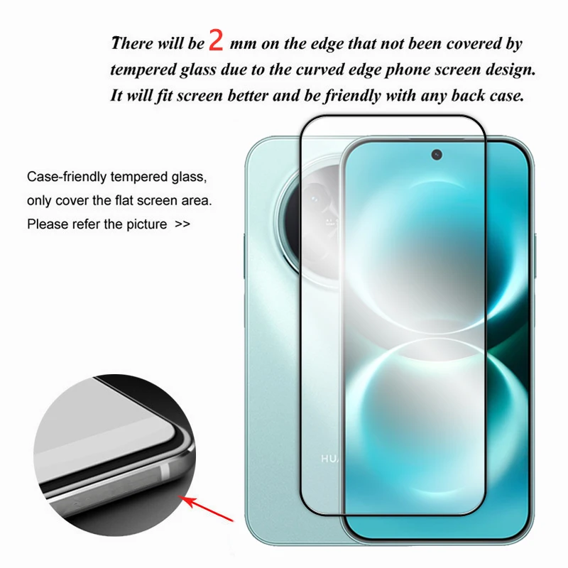 Premium 6-in-1 Tempered Glass Screen Protector with Full 2.5D Coverage