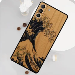 Wolf and Butterfly Artistic Wood Phone Case - Galaxy S20Ultra (752)