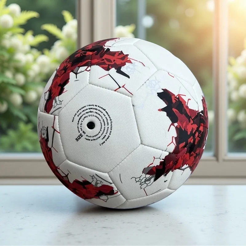 Premium Seamless Outdoor Soccer Ball - Official Size Professional Training Football