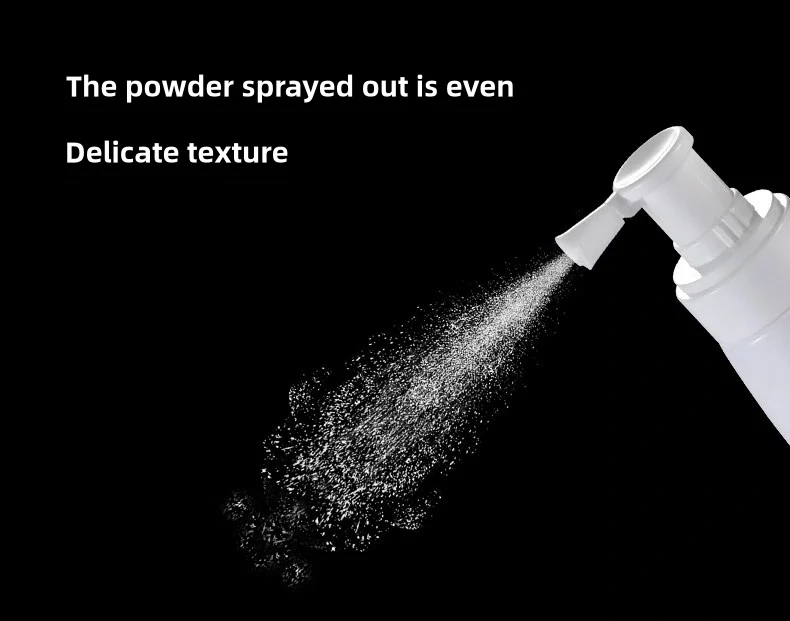 Description Picture 6 of item140 ml Powder Spray Bottle Glitter Puffer Pump for Craft Hairdressing Spray Bottle Dry Powder Blower for Barber Travel Cosmetics
